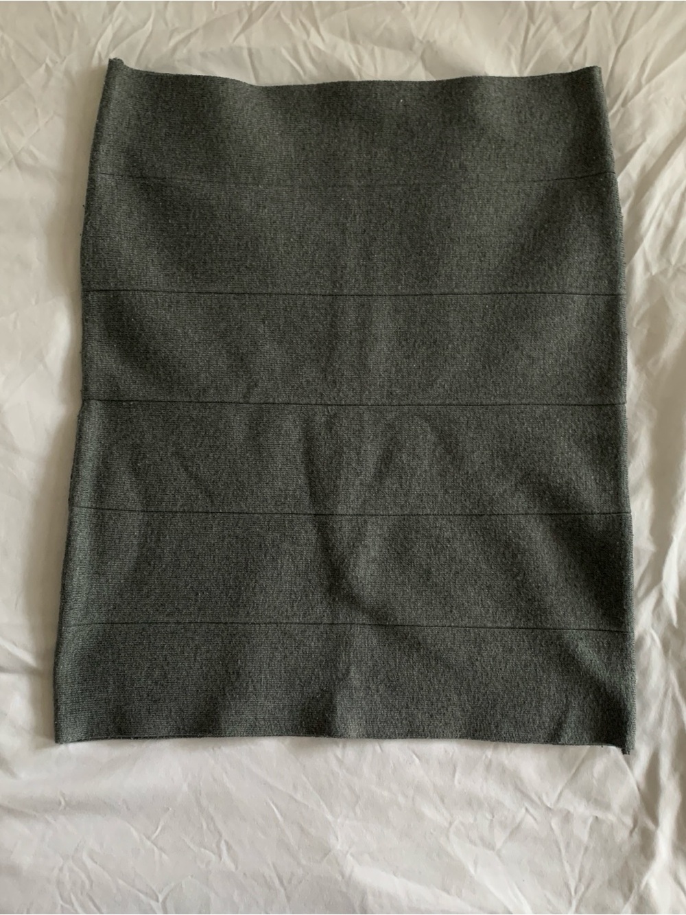 riot society Charcoal Grey Bandage Pencil Skirt